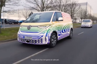 El Volkswagen ID. Buzz de pre producción se dirige hacia España volkswagen id. buzz pre produccion españa