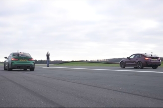 Vídeo: BMW M3 Competition Vs BMW i4 M50, ¿cuál es más rápido? BMW M3 Competition Vs BMW