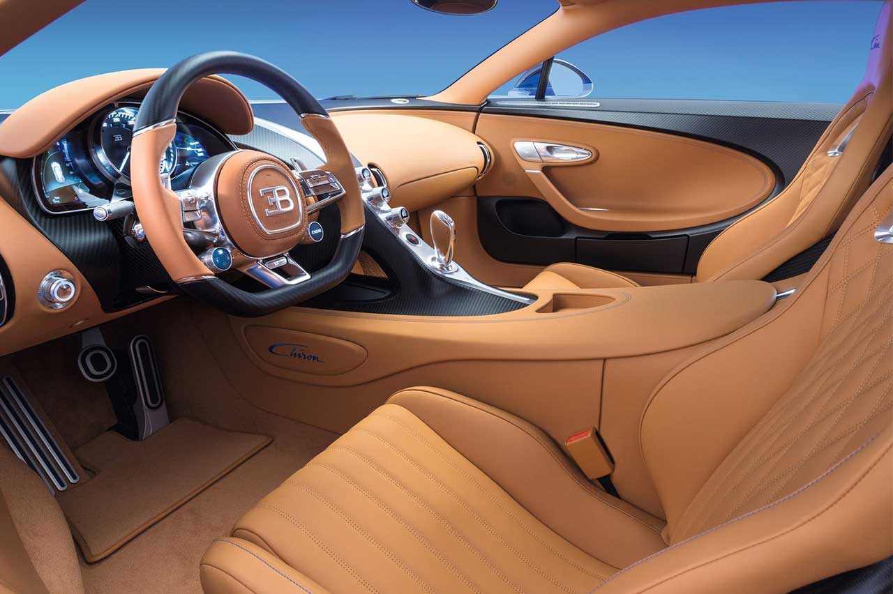 Equipamiento opcional del Bugatti Chiron 