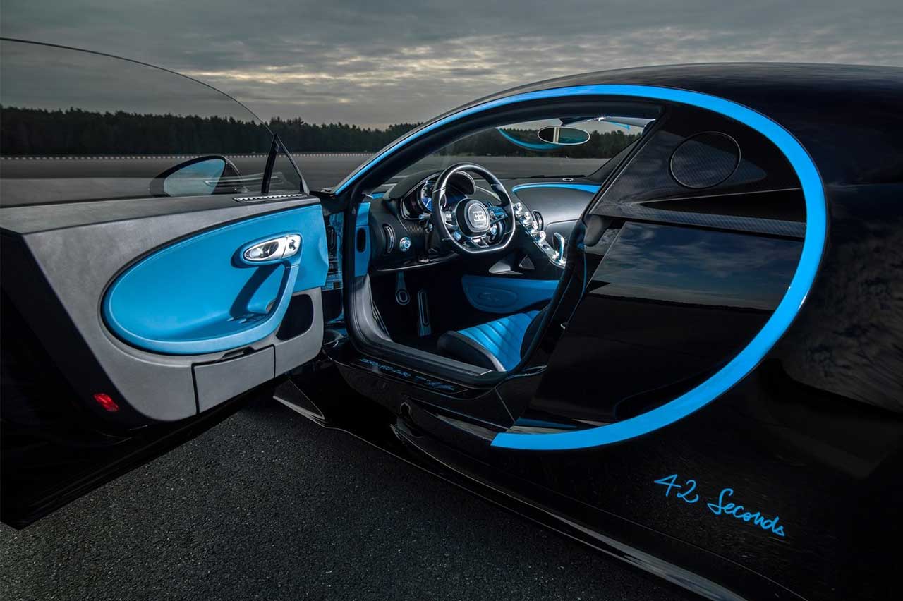 Equipamiento opcional del Bugatti Chiron 