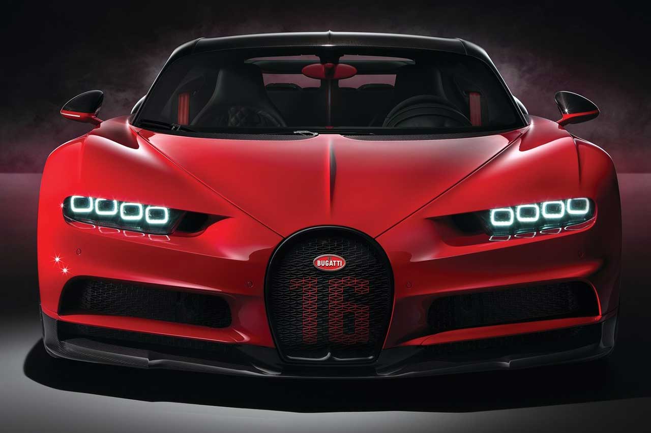 Equipamiento opcional del Bugatti Chiron 