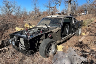 La policía recupera un Ford Mustang Shelby GT500 de 1967 robado y desvalijado Ford Mustang Shelby GT500 robado desvalijado