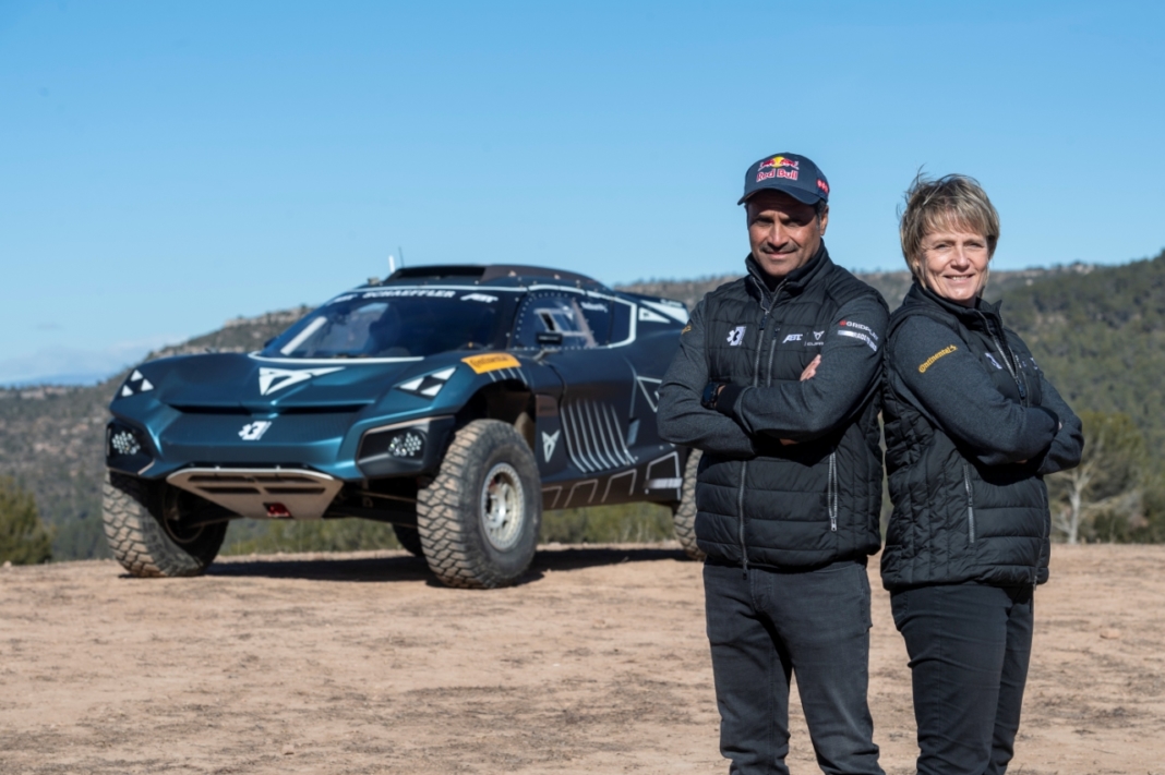 Jutta Kleinschmidt Nasser Al-Attiyah pilotos Cupra Extreme E 2022