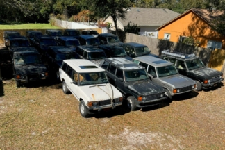 A la venta una colección de piezas y 37 Land Rover clásicos Land Rover clásicos
