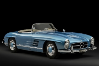 A la venta el Mercedes 300 SL de Fangio Mercedes 300 SL de Fangio