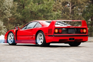 A subasta este impecable Ferrari F40 de 1991 con solo 6.000 kilómetros subasta Ferrari F40
