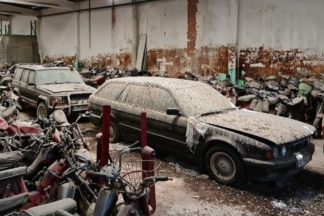 Este taller de BMW abandonado lleno de joyas está en España taller bmw abandonado españa