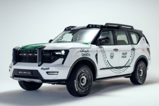 Ghiath Smart Patrol, el espectacular todoterreno de la policía de Dubái Ghiath Smart Patrol