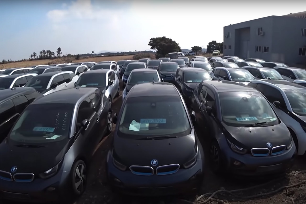 BMW i3 abandonados