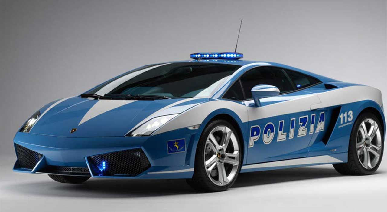 coches deportivos de policía 