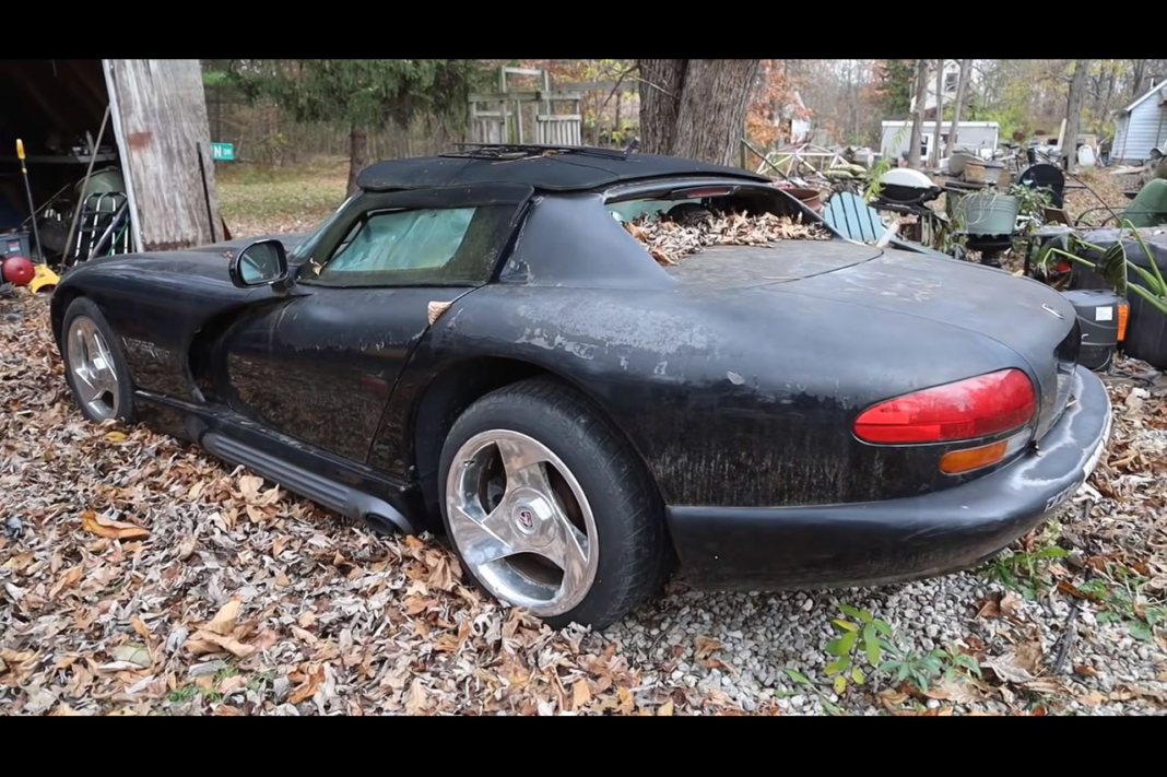 dodge viper rt10 abandonado