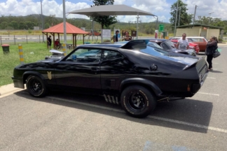 La Policía retira de la carretera una réplica del Ford Falcon V8 Interceptor de Mad Max replica ford falcon v8 interceptor mad max