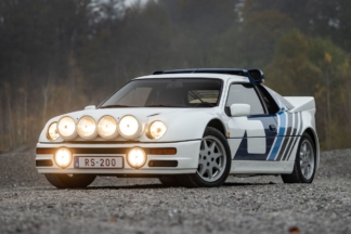 A subasta este Ford RS200 de 1991 con solo 7.000 km subasta Ford RS200 1991