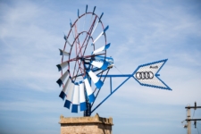 audi molino viento generador electricidad