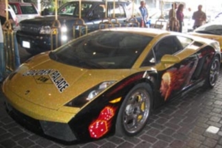 El extravagante Lamborghini Gallardo de Dennis Rodman Dennis Rodman Lamborghini Gallardo