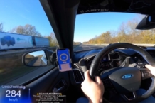 Vídeo: a 284 km/h con un Ford Focus RS de 440 CV en la Autobahn ford focus rs 440 cv 284 kmh autobahn