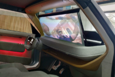 Proyector de cine del Volkswagen ID.LIFE