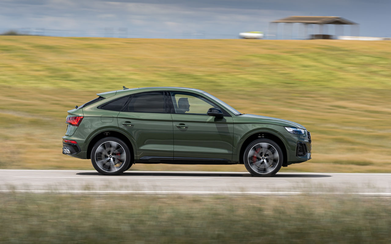 prueba del Audi SQ5 Sportback barrido de la prueba del Audi SQ5 Sportback