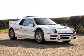 A subasta este Ford RS200 de 1985 con solo 6.847 km subasta ford rs200 1985