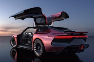 DeLorean Alpha5: el pasado vuelve al futuro como coche eléctrico DeLorean Alpha5