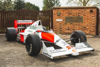 A la venta un McLaren MP4/5B F1 de 1990 que condujo Ayrton senna McLaren MP4/5B