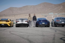 Vídeo: Un Acura NSX Type S, un Nissan GT-R Nismo, un Corvette Stingray C8 y un Porsche 911 Turbo S ¿Cuál es más rápido? Vídeo Porsche 911 Turbo S