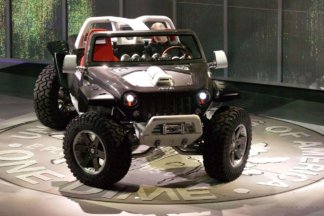 Jeep Hurricane Concept (2005): con dos motores V8 y un radio de giro cero