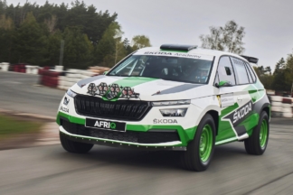 Skoda Afriq, el Kamiq de rallyes creado por estudiantes Skoda Afriq