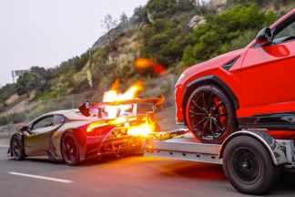 Vídeo: un Lamborghini Huracán con 1.200 CV remolcando un Lamborghini Urus Vídeo: un Lamborghini Huracán con 1.200 CV remolcando un Lamborghini Urus