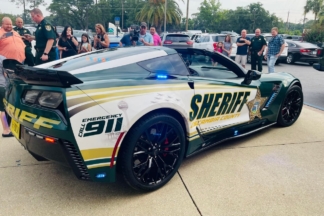 La Oficina del Sheriff de Florida estrena un Corvette Z06 como coche patrulla corvette z06 oficina sheriff florida