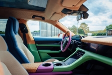 Porsche Taycan Cross Turismo art car