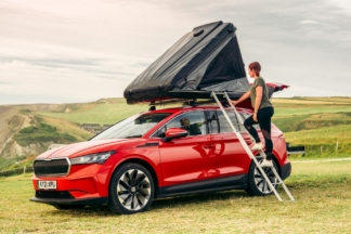 Skoda Enyaq iV FestEVal: el SUV eléctrico checo se convierte en una camper Skoda Enyaq camper