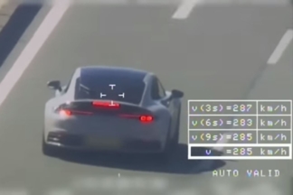 Cazado un Porsche 911 a casi 300 km/h por la AP-6 en Segovia cazado porsche 911 casi 300 kmh ap-6 segovia