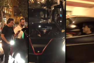 Vídeo: Fernando Alonso, con su Ferrari LaFerrari en Mónaco