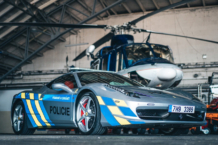 Este Ferrari 458 Italia confiscado se ha convertido en un coche de Policía ferrari 458 italia confiscado coche policia