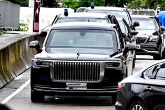 Esta es la nueva e impresionante limusina presidencial china limusina presidencial china