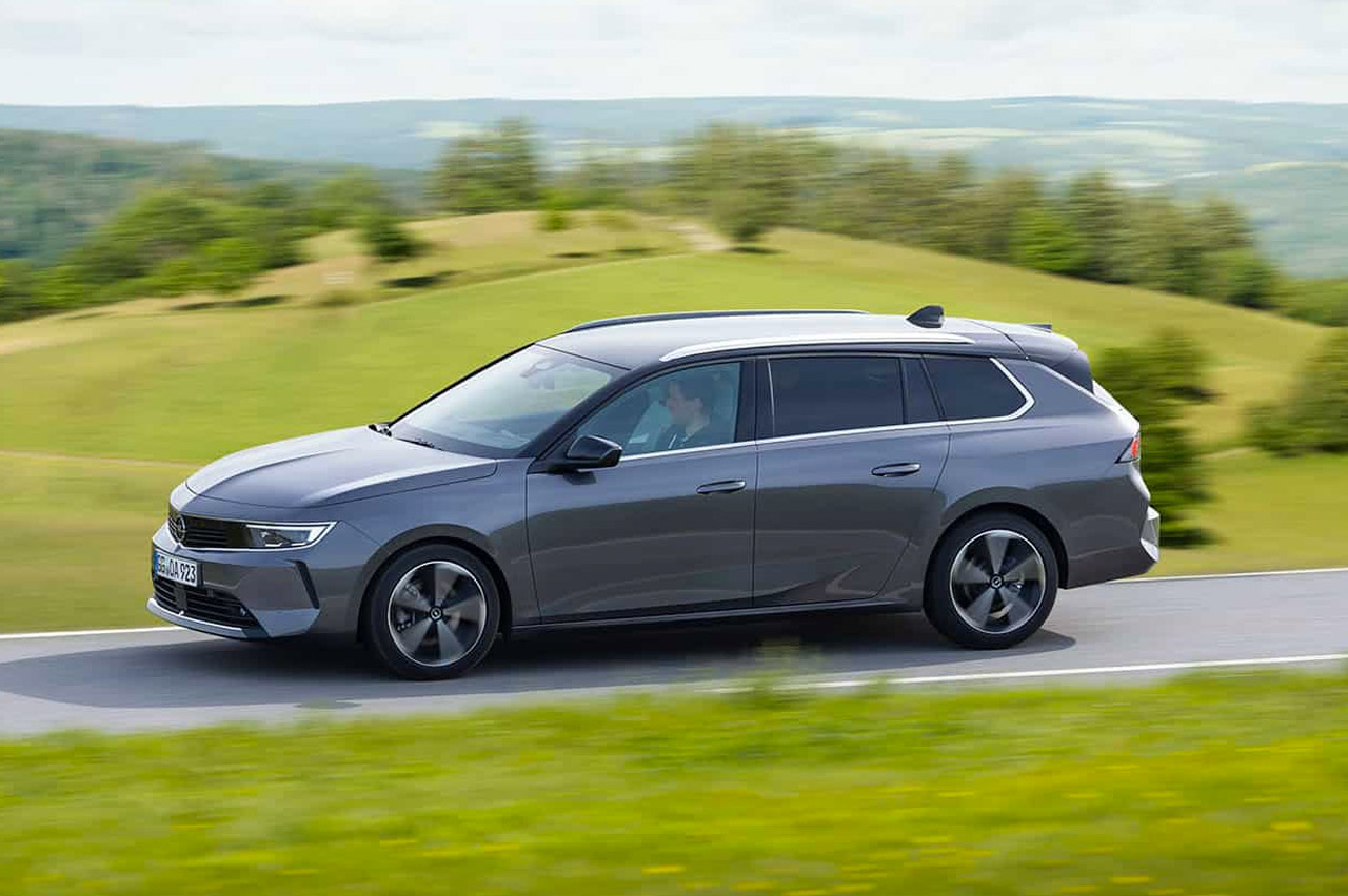 prueba del Opel Astra L Sports Tourer 2022 1.2 Turbo de 110 CV