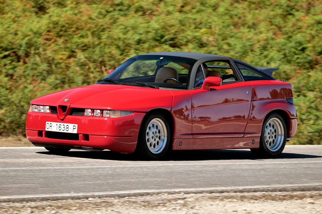 prueba del Alfa Romeo SZ (1991)