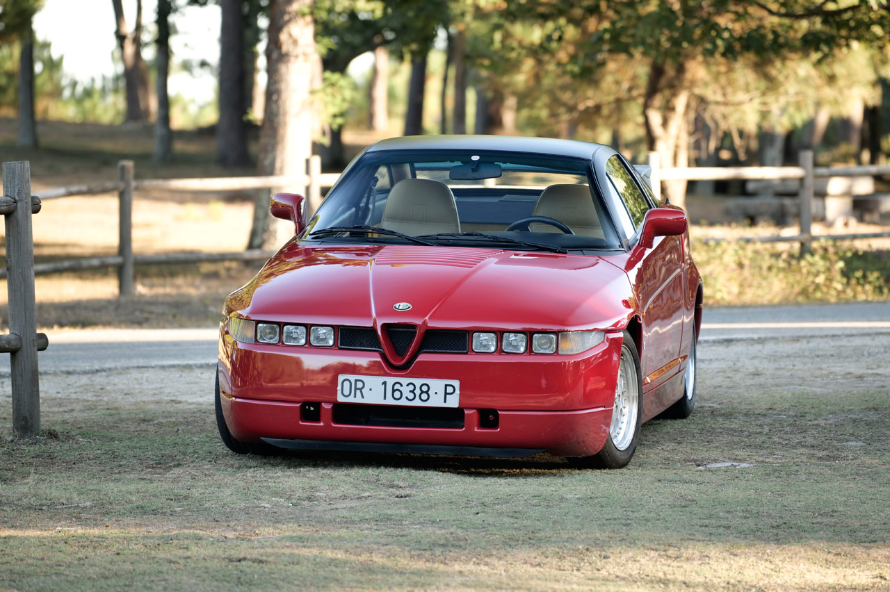 prueba del Alfa Romeo SZ (1991)