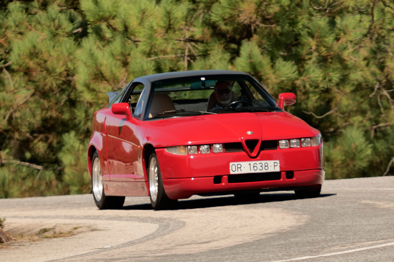 prueba del Alfa Romeo SZ (1991)