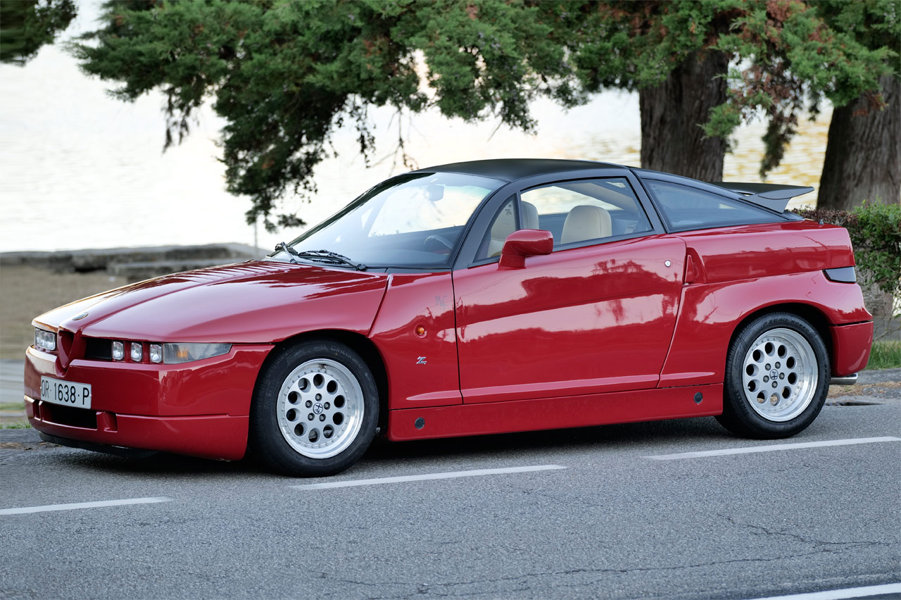 prueba del Alfa Romeo SZ (1991)