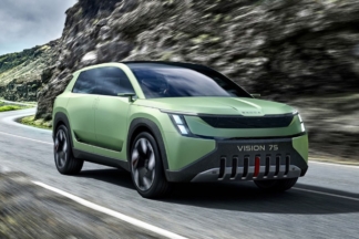 El Skoda Vision 7S Concept muestra el diseño de los futuros modelos de la marca Skoda Vision 7S Concept