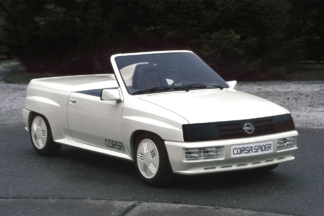 Opel Corsa Spider, la variante descapotable que no llegó a ser Opel Corsa Spider