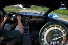 Vídeo: Así suena un Porsche 911 GT3 a 320 km/h por una Autobahn Vídeo Porsche 911 GT3 Autobahn