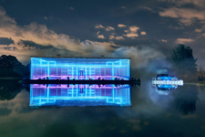 CUPRA construye la primera pista de pádel sobre el agua