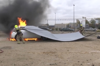 La sencilla solución para extinguir los incendios de coches eléctricos Incendios coches eléctricos