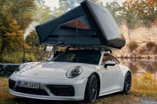 No renuncies a tus ganas de aventura, llévate tu Porsche 911 de acampada porsche 911 acampada