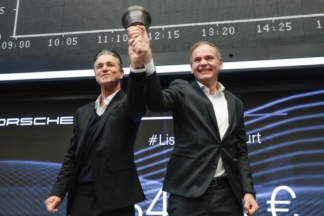 Porsche sale a bolsa con un precio de 82,50 euros por Acción Preferente Porsche Bolsa