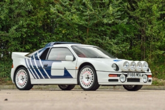 A subasta este Ford RS200 de 1988 con solo 12.500 km subasta ford rs200 1988