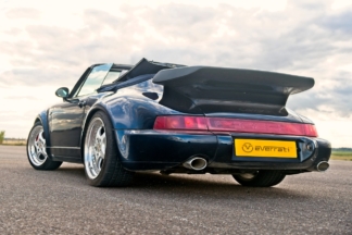 Everrati presenta el primer Porsche 911 964 Wide Body Cabriolet eléctrico Everrati Porsche 911 964 Wide Body Cabriolet